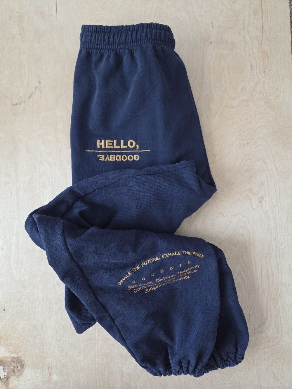The Mayfair Group Hello, Goodbye Sweatpants/Joggers